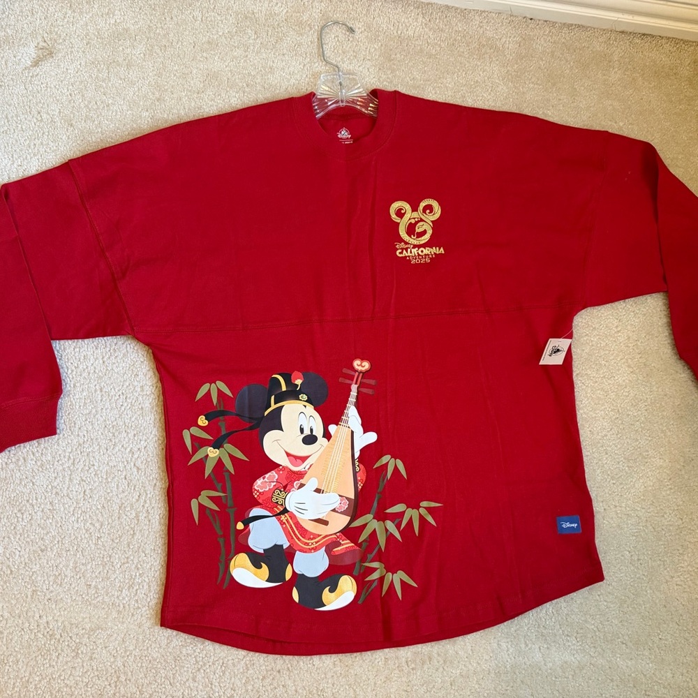 Disney Parks Spirit Jersey Lunar New Year NWT – Mickey Mouse – Size Medium